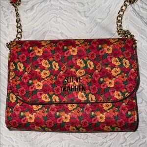 Steve Madden Fushia Blynn Crossbody Bag EUC